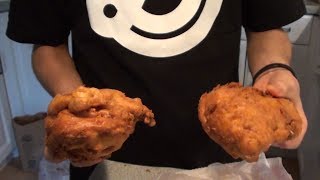 Double-Deep-Fried KFC (& more...) | Matt Stonie