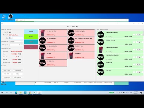 [Share] Đồ án quản lý bán hàng quán trà sữa bằng java | Hướng dẫn setup