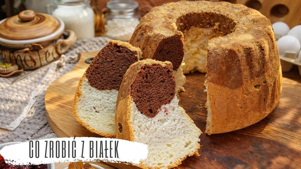 Co zrobić z białek ? Puszysty keks białkowy – przepis krok po kroku