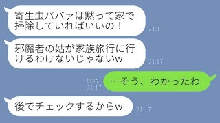 私が家族全員を養ってるとも知らずに家族旅行への参加を拒否する長男嫁「寄生虫ババァは家で掃除してろw」→お望み通り家を売り払って掃除してやった結果www