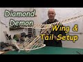 49" Diamond Demon &amp; Bantam 19 Spark Engine - Pt 8: Fitting Wings &amp; Tail Assembly - Ben Buckle Plans