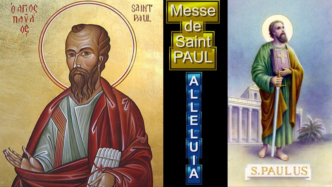 MESSE DE SAINT PAUL - ALLÉLUIA - (Instrumental avec les paroles) - N