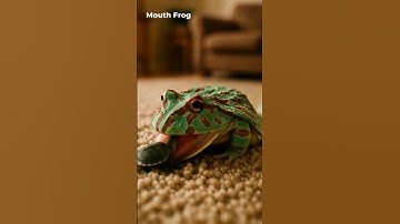 Frog Meets Tiny Turtle #frog #turtlewatching #funny