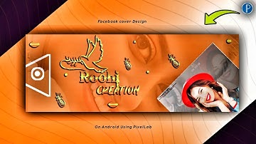 Create Facebook Cover Glass Font editing In PixelLab Ps Touch | Glass Font Fb Cover |Zarraq Creation