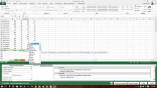 MOS Excel 2013 - Hướng dẫn bài thi Gmetrix