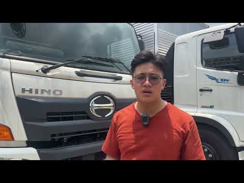 Video Xe tải Hino 3 giò cầu lết | Hino 15 tấn thùng mui bạt... - youtube
