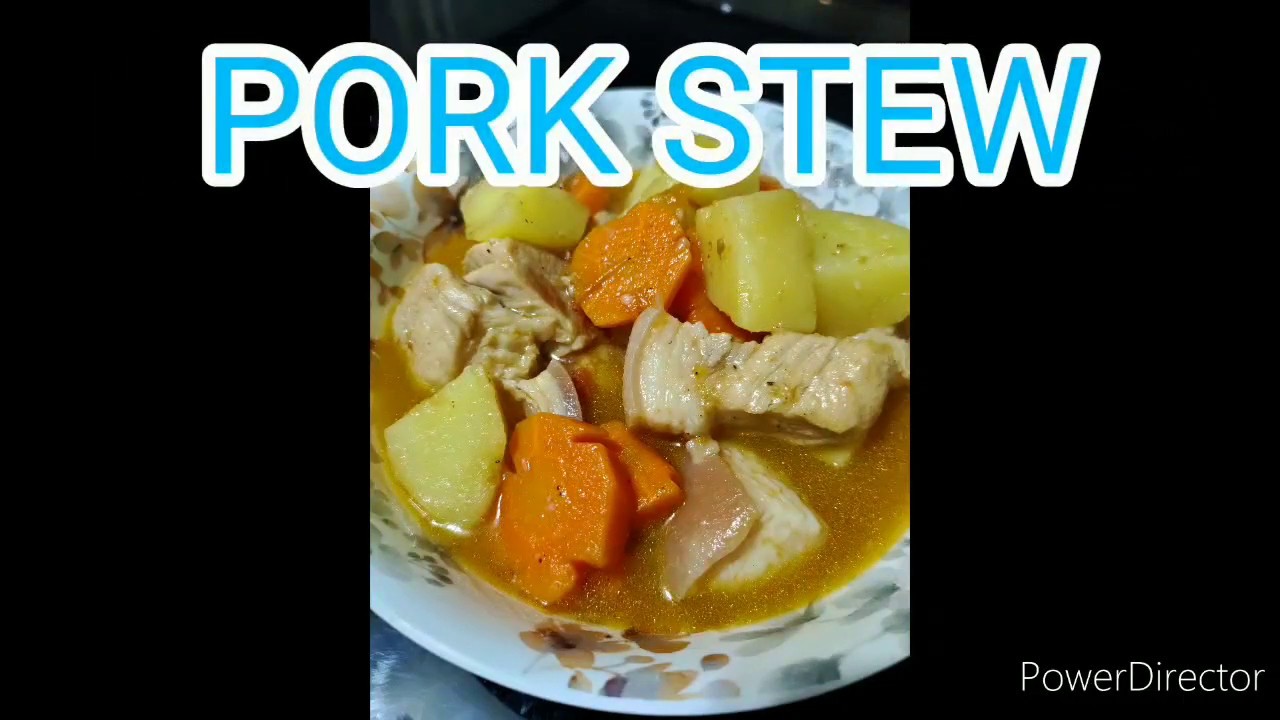 Pork stew YouTube