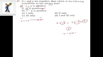 If x and y are negative, then which of the following statements is/are always true ?