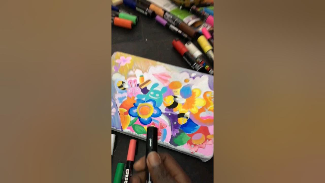 Customizing My Laptop Using Posca Markers shorts YouTube customizing-my-laptop-using-posca-markers-shorts-youtube