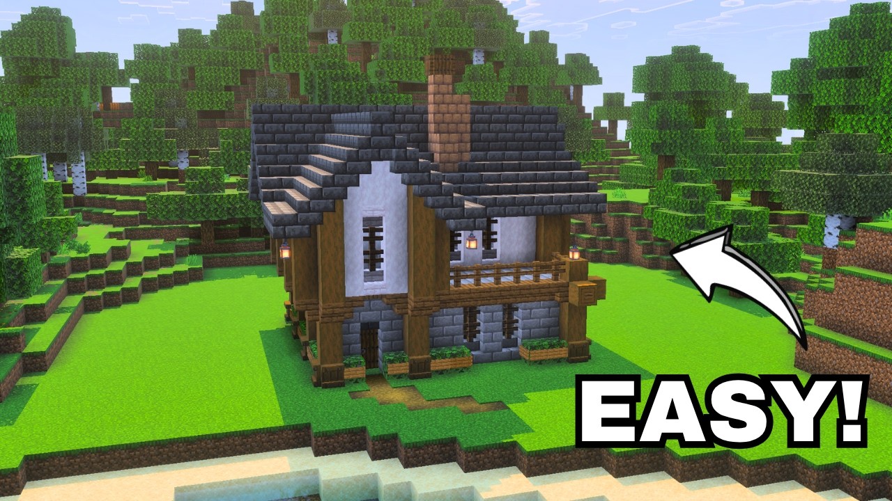 How to Build a Victorian House in Minecraft! - YouTube