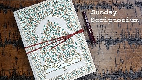 Sunday Scriptorium Ep. 1: Intro (best pens for calligraphy + gothic style practice)