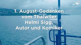 Gedanken Zum 1. August 2020 - Gemeinde Thalwil