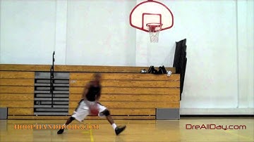 Dre Baldwin: Post Drop Step Step-Thru Move Pt. 1 | Dwight Howard NBA Scoring Footwork Drills