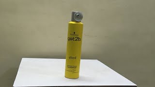 Schwarzkopf got 2b glued hair spray review