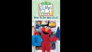 Elmo's World: Head To Toe With Elmo! (2003 VHS) (Full Screen)