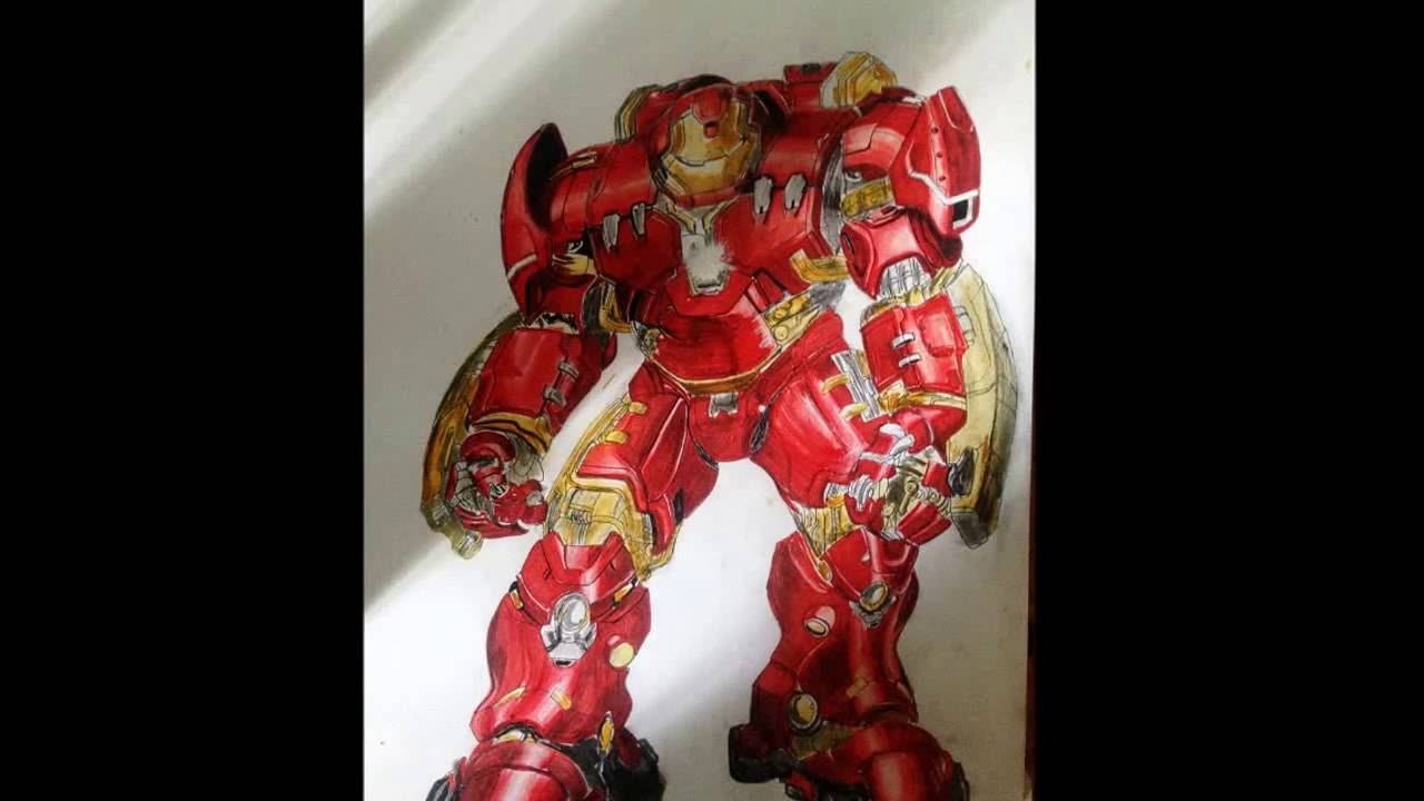 e disegnare Iron Man Hulkbuster How to draw Iron Man e disegnare Iron Man Hulkbuster How to draw Iron Man