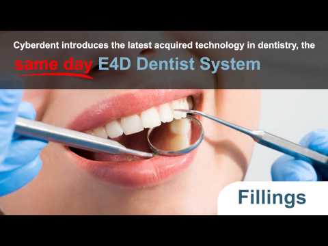 video:E4D Dentist Technology! Crowns, Veneers & Fillings in 1 Appointment! Cyberdentistry.com