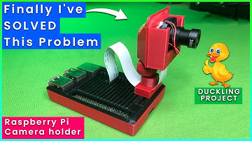 Raspberry Pi Camera Holder 3D PRINTED | Octolapse Camera Mount (DUCKLING Project) #3dprinting