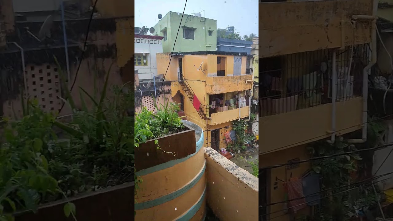 Cyclone Mantha effect in Bhubaneswar.... 