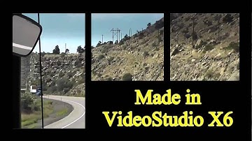 a technique for making split screen in VideoStudio