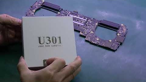 U301 Notebook reader Read and write USB_C ROM chips data (CD3215 and CD3217)macbook Adapter reader