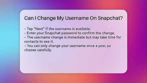 Can I Change My Username On Snapchat? - Everyday-Networking
