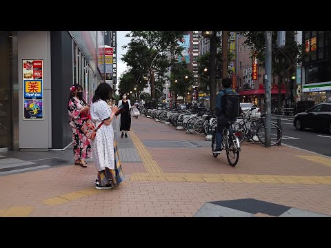 【4K】2021 日本 北海道 札幌市 中央区 すすきの 散策【Binaural Audio】
