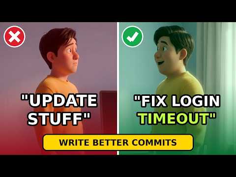 Stop Writing "fix" and "update stuff" | How to Write Good Git Commit Messages in English