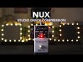 Педаль компресор для електрогітари та баса NUX Komp Core Deluxe MKlI