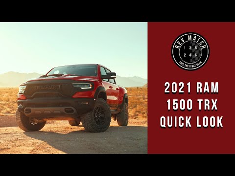 2021 Ram 1500 TRX Quick Look