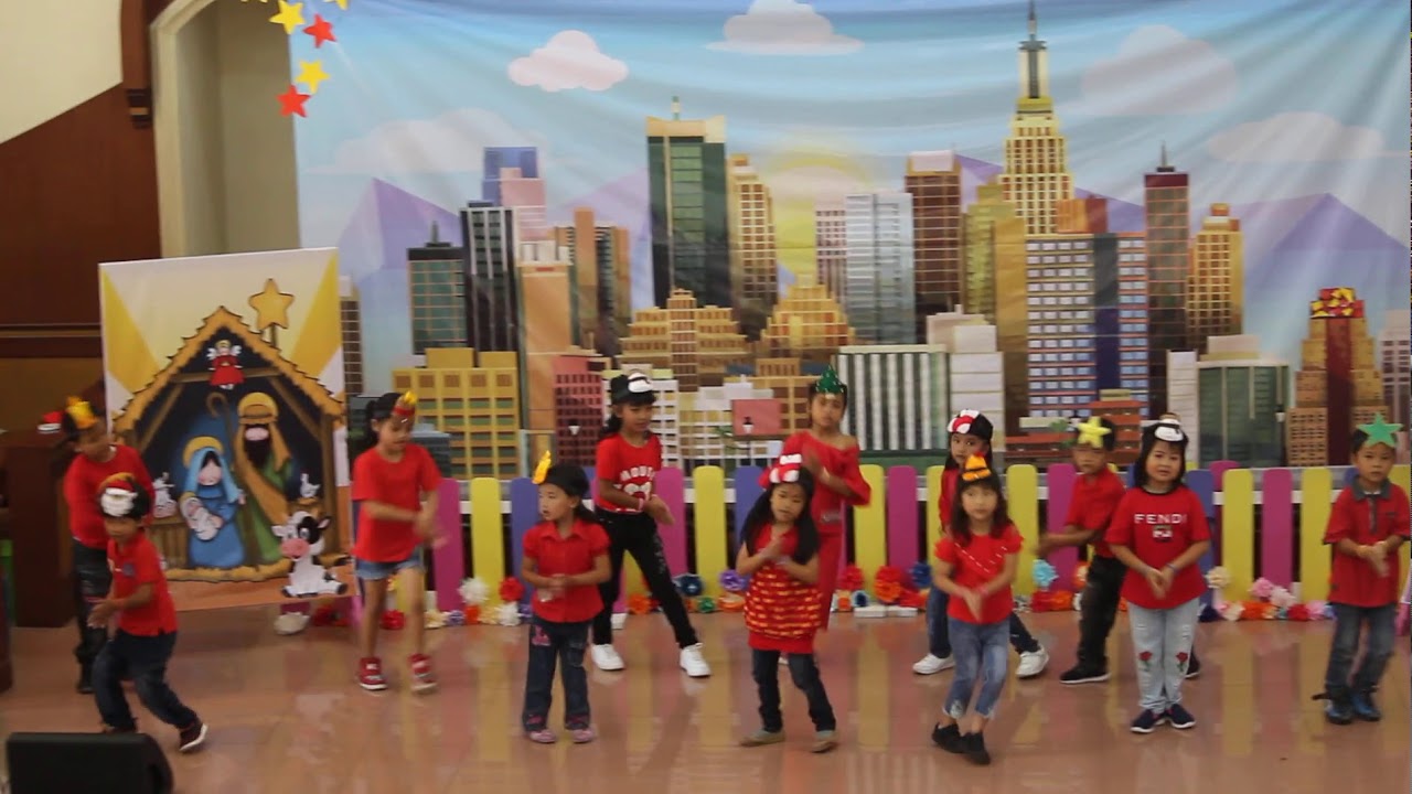 Dance Performance for kids Jingle Bells Dance TK Masehi (B3) YouTube