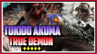 SF6 ▰  TOKIDO AKUMA THE TRUE DEMON ▰ STREET FIGHTER 6