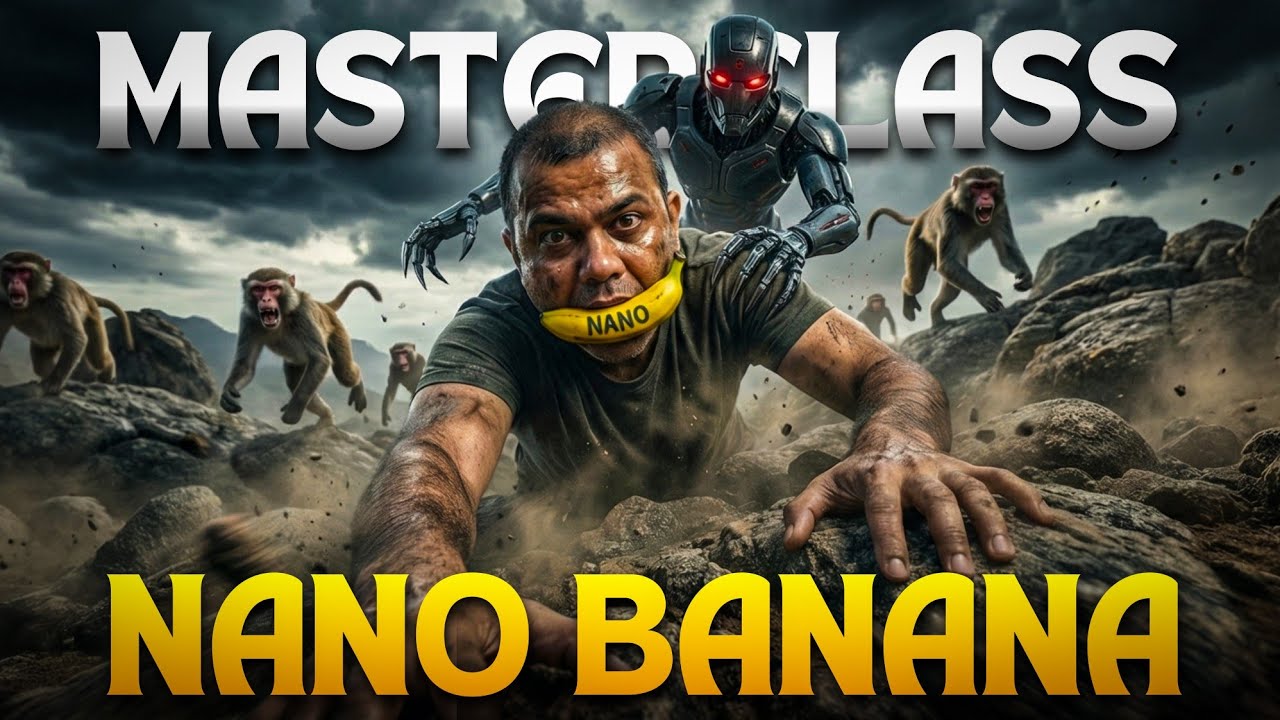MASTERCLASS: Nano Banana Pro - Text, Editing & Consistency Hacks | 413