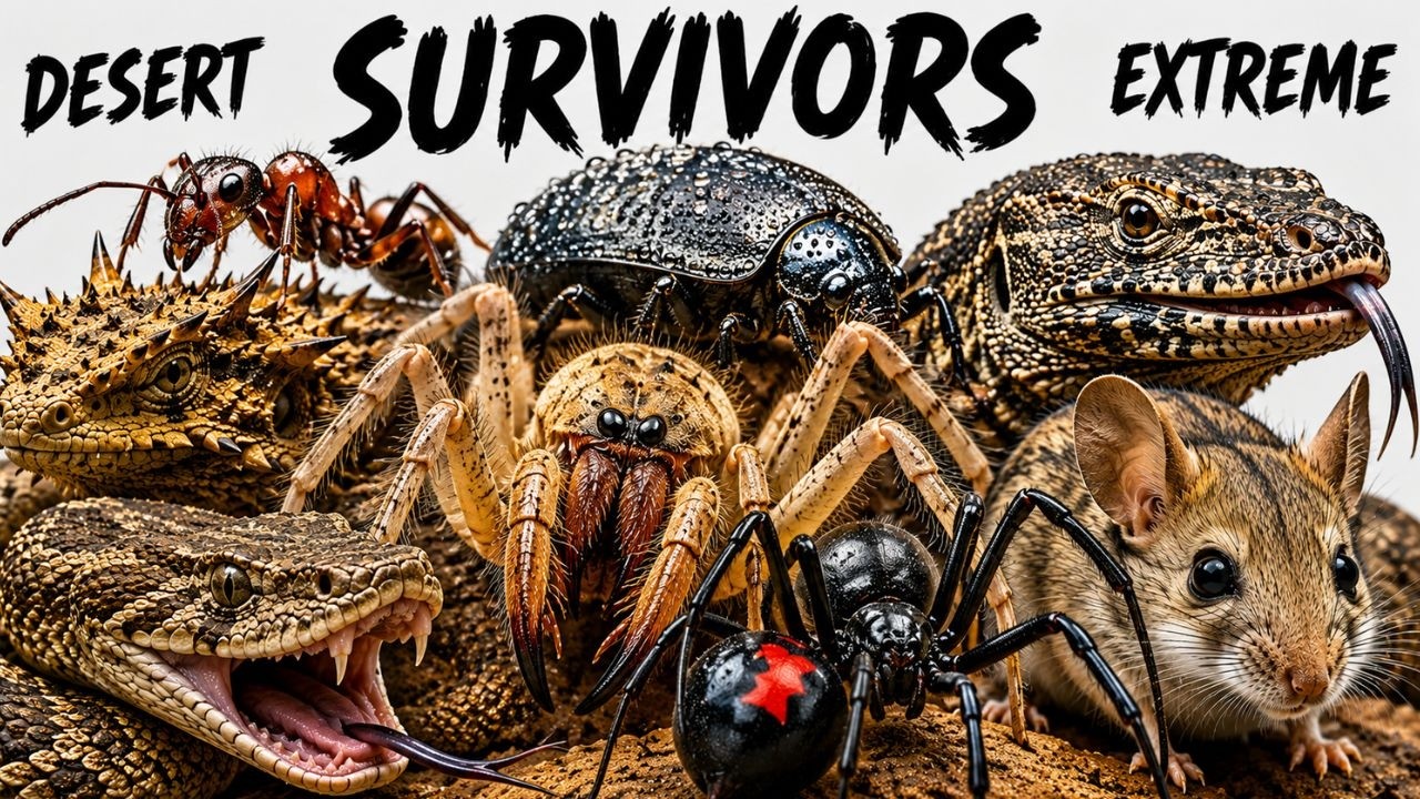 Animals That Survive Earth’s Harshest Deserts