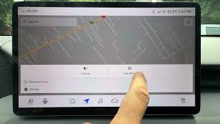 MG S5 EV - How to Change Map View