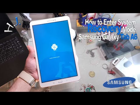 Как войти в режим восстановления системы 🔧📲 Samsung Galaxy Tab A6