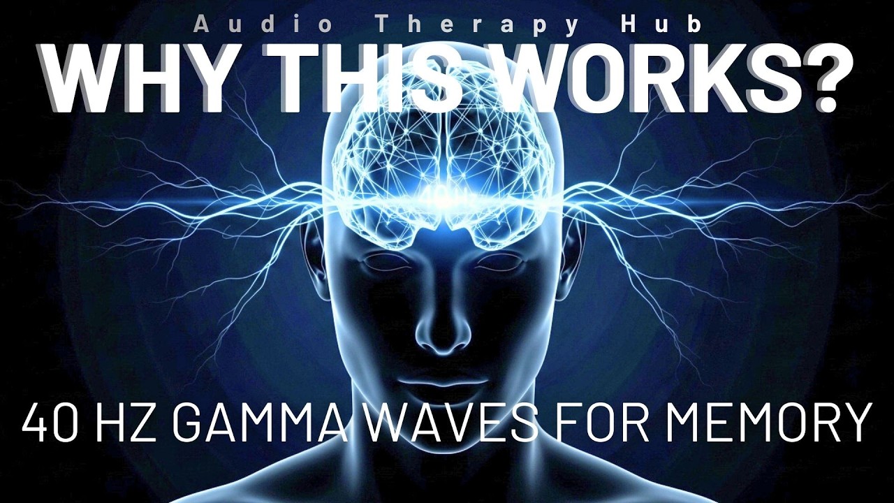 Cognitive Overdrive | 40 Hz Gamma Waves for Memory & Focus | Deep Neural Efficiency | Black Screen