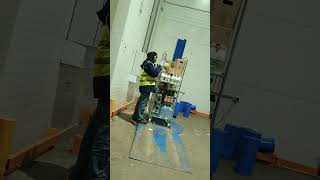 russia 🇷🇺warehouse job loading, unloading, scanning #russia #russian #travel