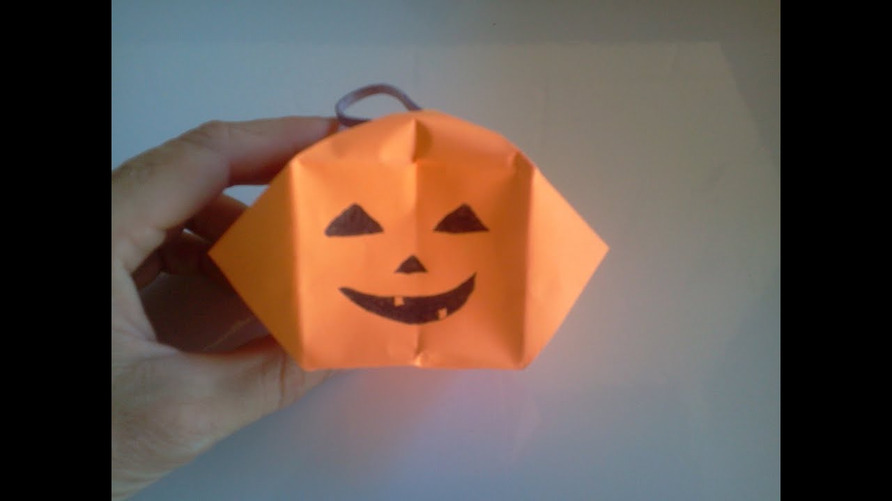 origami halloween 3d
