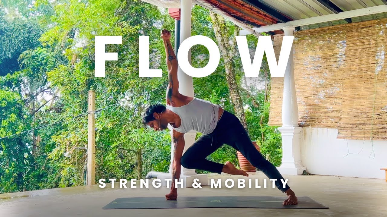 Still from Strength & Mobility Flow | A Grounding Yoga-Inspired Full Body Movement Class
