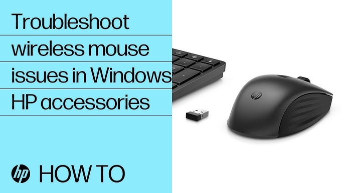 Résolution des problèmes liés à la souris sans fil sous Windows
