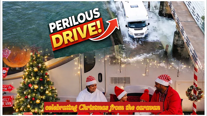 PERILOUS DRIVE after CHRISMAS Magical in our caravan sri lanka🧑‍🎄 MOTORHOME Christmas camping දඹුල්ල