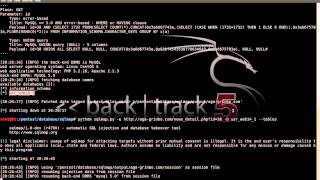 Hacking and defacing web site on BackTrack 5 R2