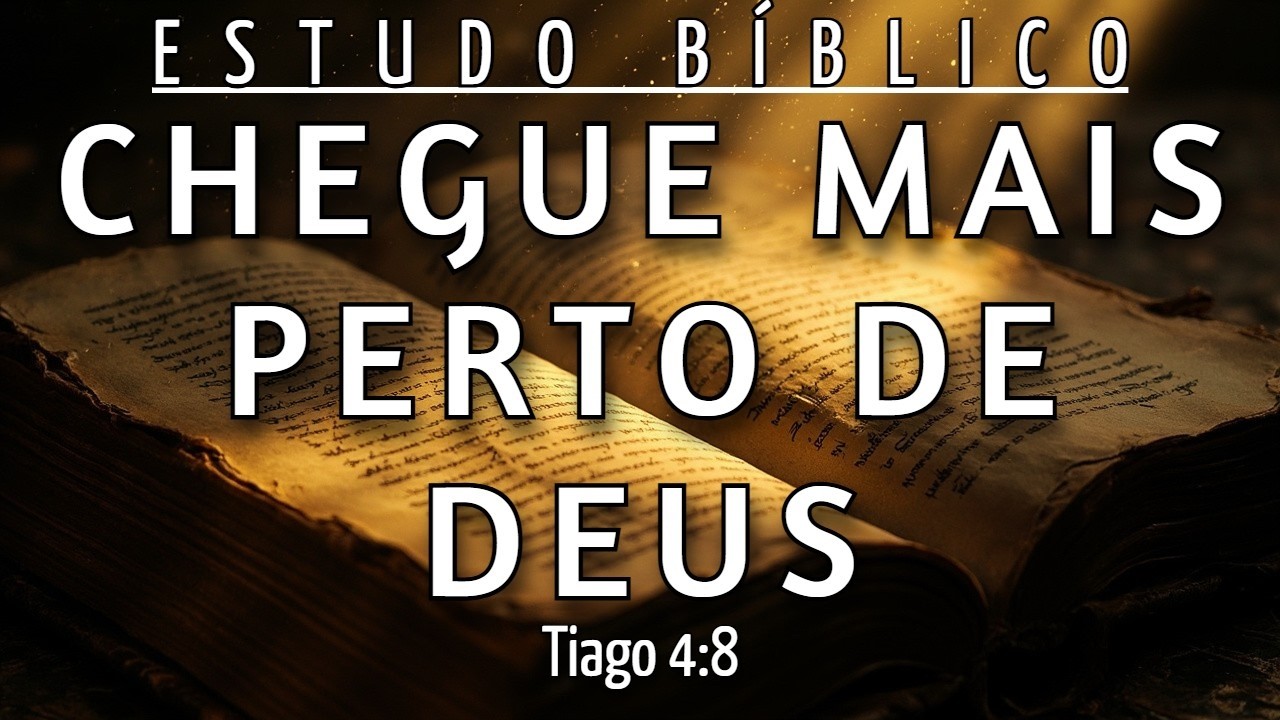 PARE DE ESPERAR PASSIVAMENTE: O MOTIVO DO SILÊNCIO DE DEUS NA SUA VIDA - TIAGO 4:8