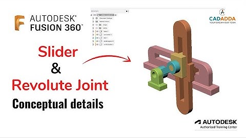 Fusion360 JOINT Secrets Revealed by Top Engineer - Slider & Revolute Joint