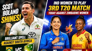 boland shine against South Africa , India women aim for clean sweep,