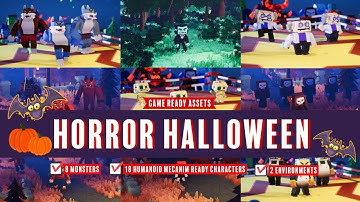 Meshtint.com | Halloween Characters And Environment Ultimate Pack Toon Series | Unity Game Engine