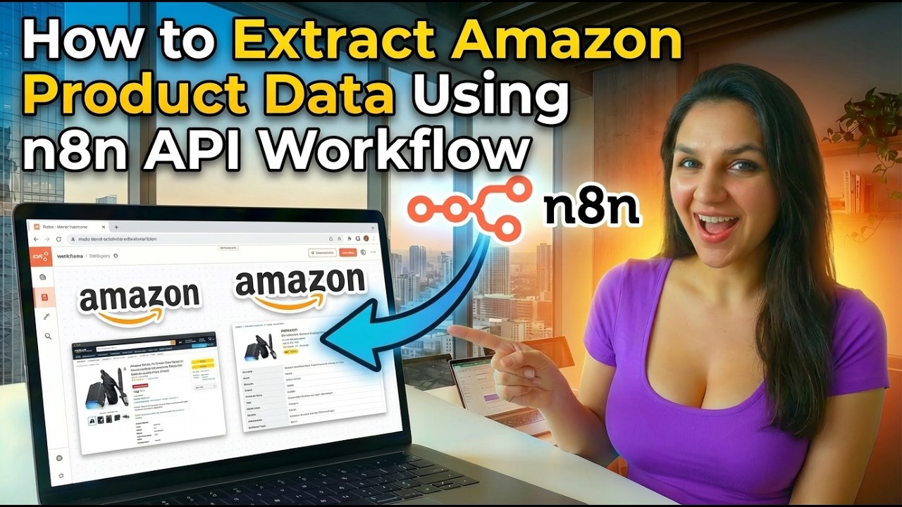 How to Extract Amazon Product Data Using n8n API Workflow - YouTube
