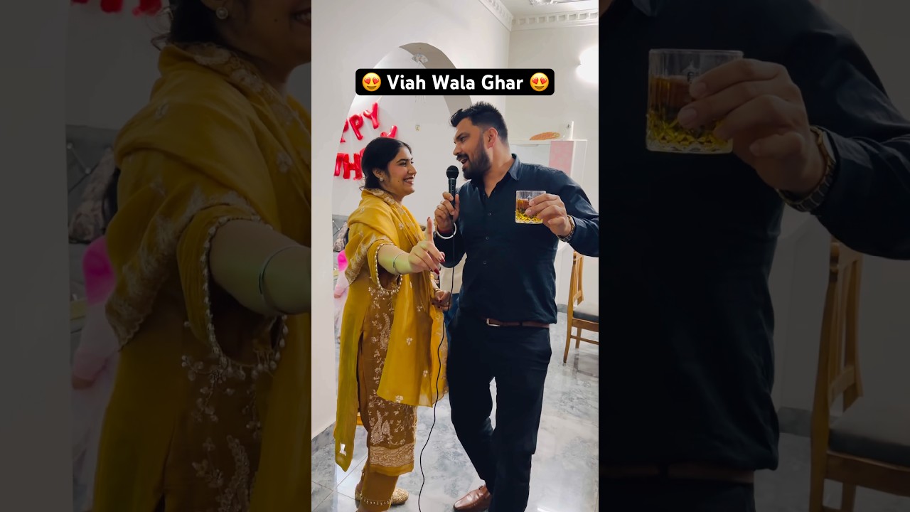 Punjabi husband and wife funny videos 😍. 