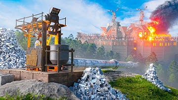 SOLO CLAIMING HQM QUARRY on WIPE DAY (1v8 Raid Defense) - Rust Movie